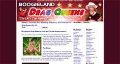 Desktop Screenshot of dragqueensacts.co.uk